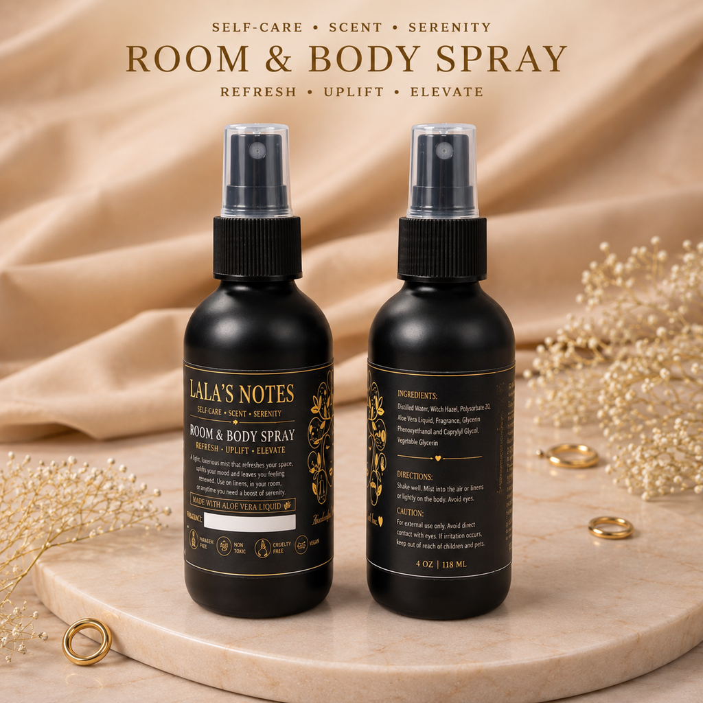 LaLa's Notes Room & Body Spray