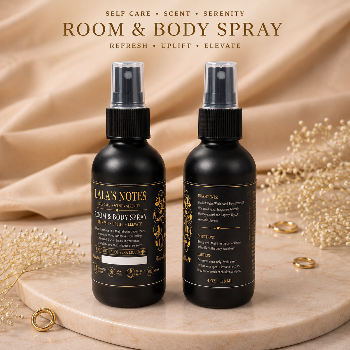 LaLa's Notes Room & Body Spray