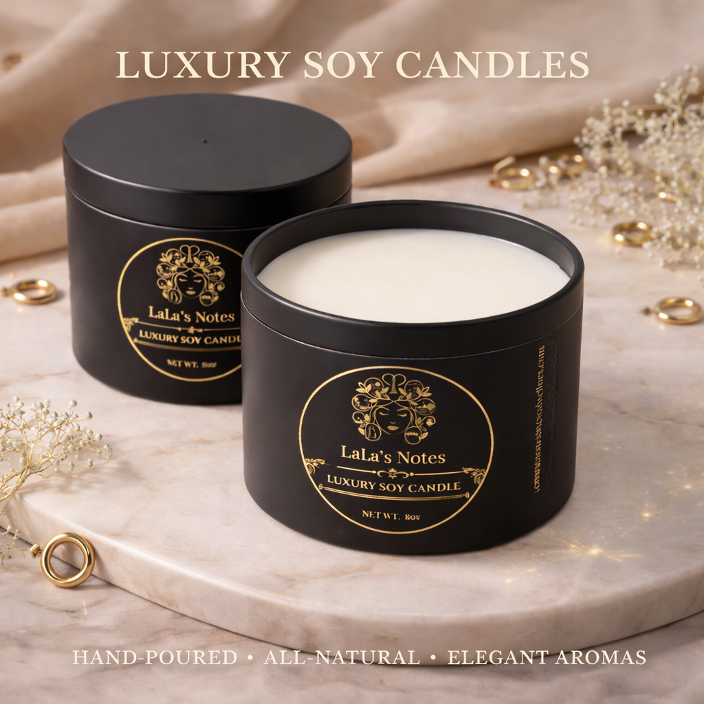 LaLa's Notes wickless candle